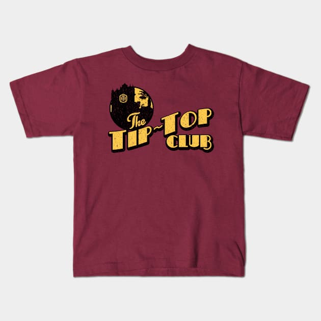 Tip Top Club Logo - Distressed Kids T-Shirt by Mouse Magic with John and Joie